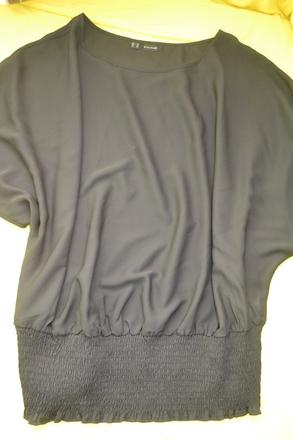 Dámská černá halenka bonprix nová,v.50, bonprix,xl / xxl