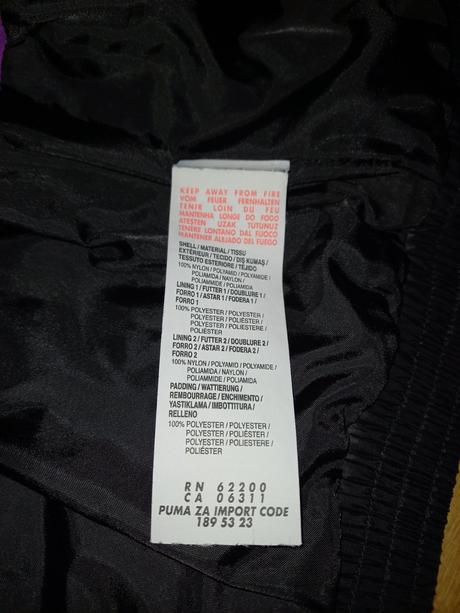 Prešívaná bunda puma, puma,152