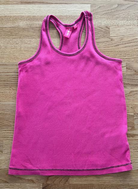 Tílko & tričko malinové liv a little vel. 122/128, 122