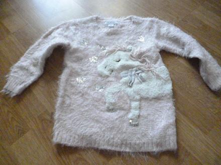 Svetr jednorožec 3-4, primark,104