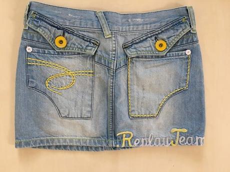 Jeans minisukně, vel xs/s, replay, replay,s