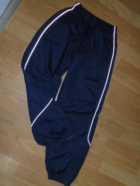 Šusťákové kalhoty šusťáky vel 134/140, 134