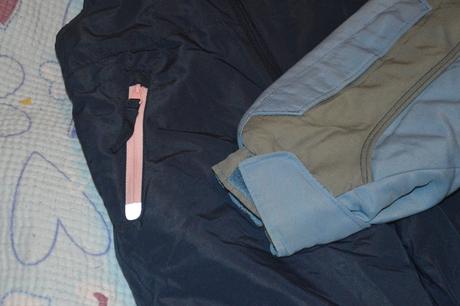 110 116 zimní bunda oteplené kalhoty, lewro,110