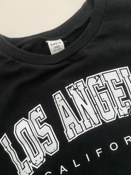 2 ks crop top/mikina shein (11 - 12 let), 152