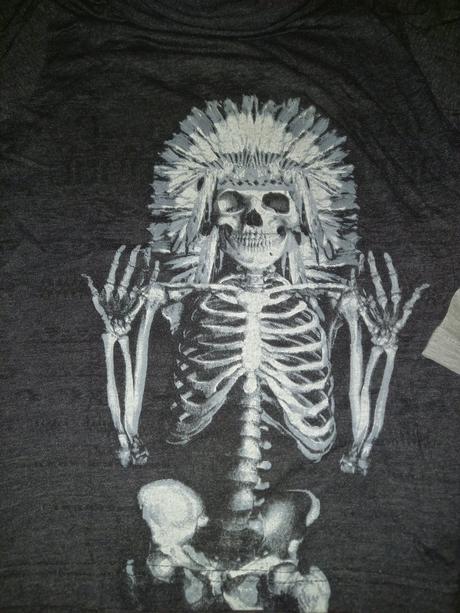 Tričko apache skeleton urban outlaws, 140