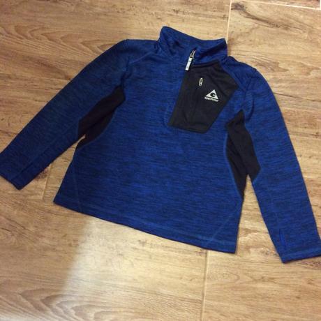 Funkční sportovní melírovaná mikina, 128