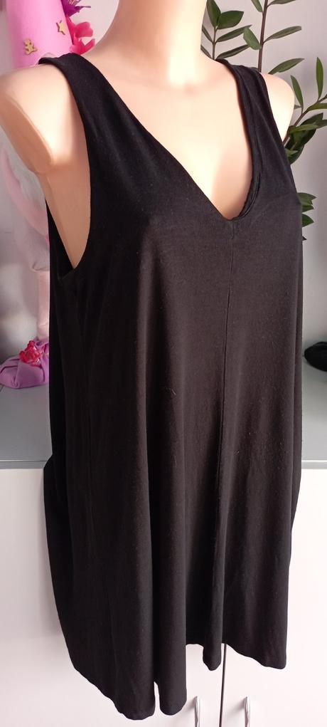 Černé šaty zn."h&m basic" vel."m", h&m,m