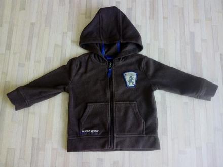 Hnědá mikina superwolf, lupilu,86