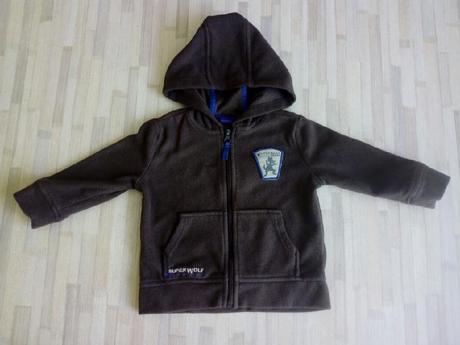 Hnědá mikina superwolf, lupilu,86