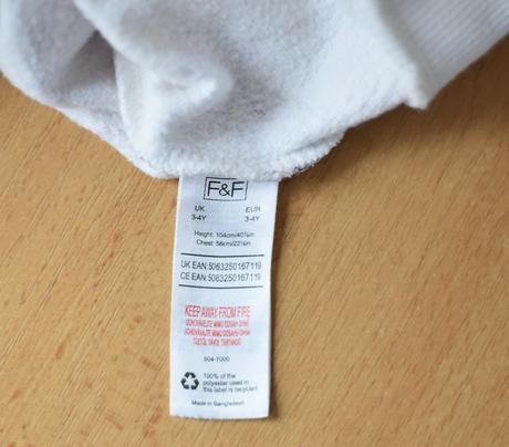 Mikina vel. 3 - 4 roky, f&f,104