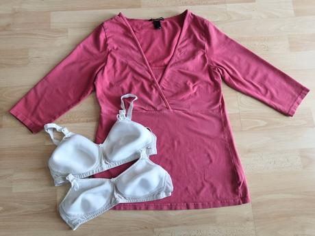 Těhotenské & kojící triko h&m vel. l,