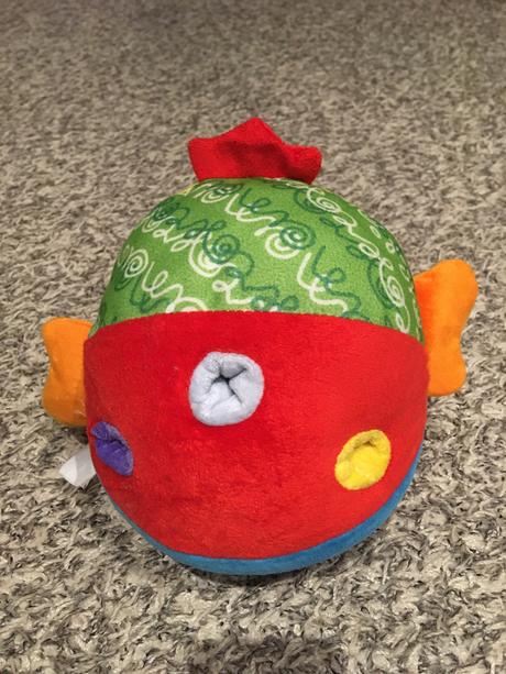 Interaktivní hračka pro mimi - míč, chrastítko,