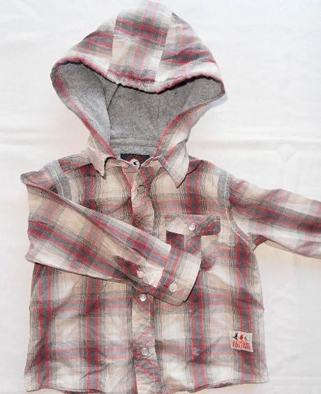 B118. košile s kapucí 2-3 roky, mothercare,98