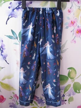 Dívčí saténové pyžamové kalhoty frozen, disney,122
