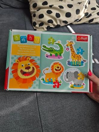 Moje první puzzle safari (2+),