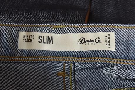 Džíny vel. 5 - 6 let, primark,116