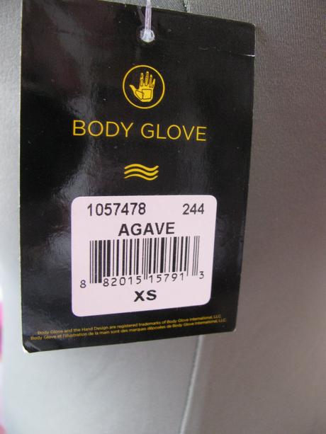 Dámské jednodílné plavky body glove, xs