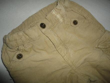 Vypodložené gaťky hm, vel. 6-9 měsíců, h&m,74