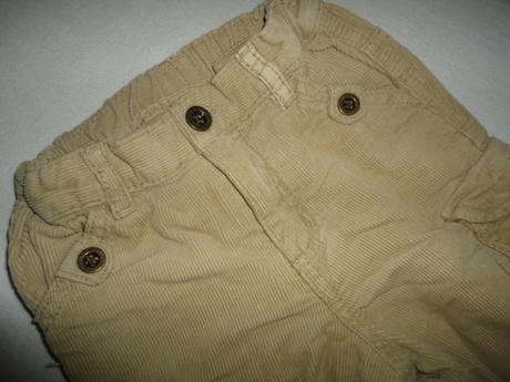 Vypodložené gaťky hm, vel. 6-9 měsíců, h&m,74