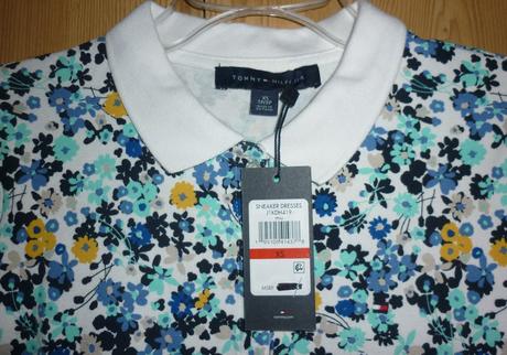 Dámské kytičkované polo šaty tommy hilfiger, tommy hilfiger,xs
