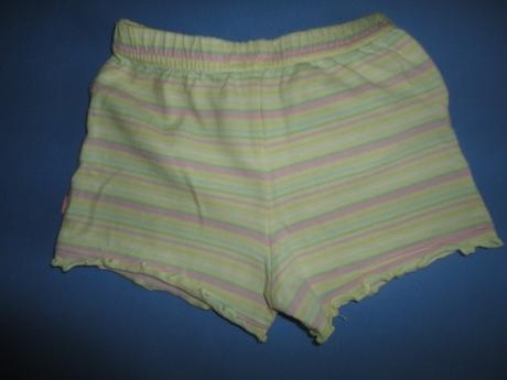 Bavlněné kraťásky vel. 3-12 měsíců do 8kg dítěte, 74