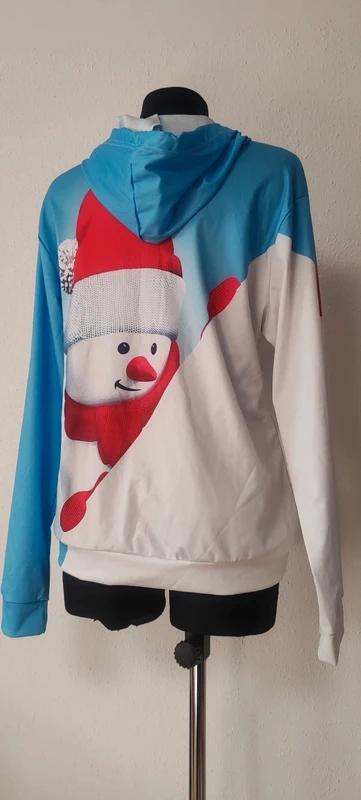 Vánoční mikina sněhulák, xxl