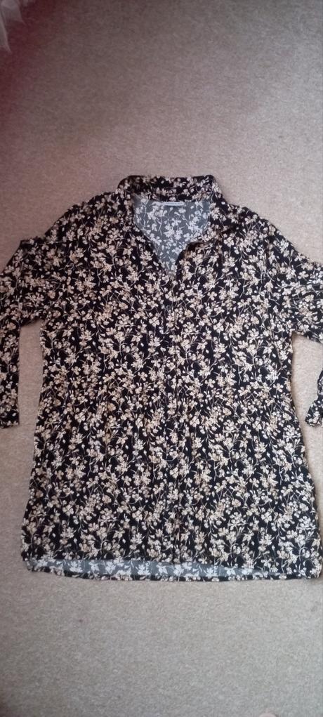 Šaty - delší tunika zn."janina" vel."48/4xl", 4xl