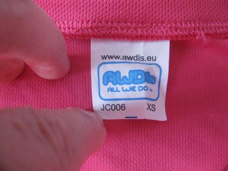 Funkční elastické tenisové tričko awdis, xs