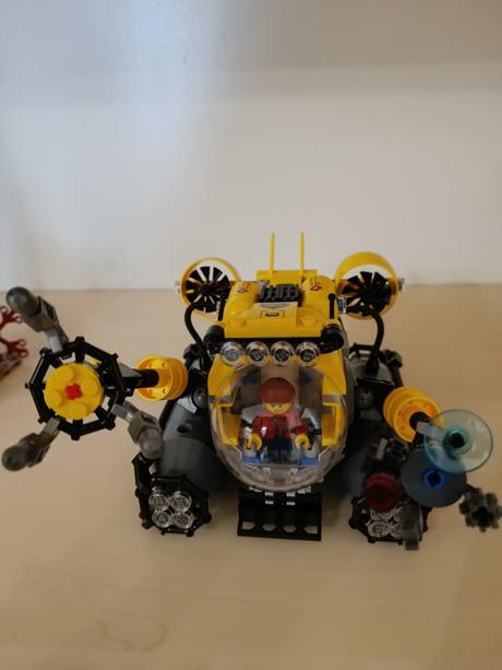 Lego city 60092 hlubinná ponorka,