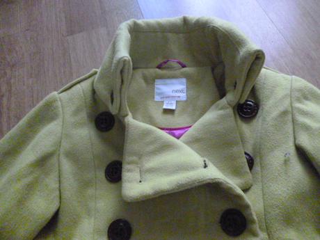 Limetkový kabát next 5-6, next,116