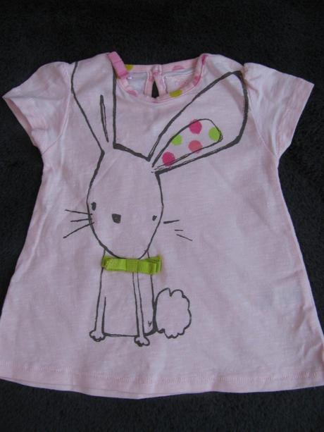 Růžové bavlněné kojenecké šatičky next, next,62