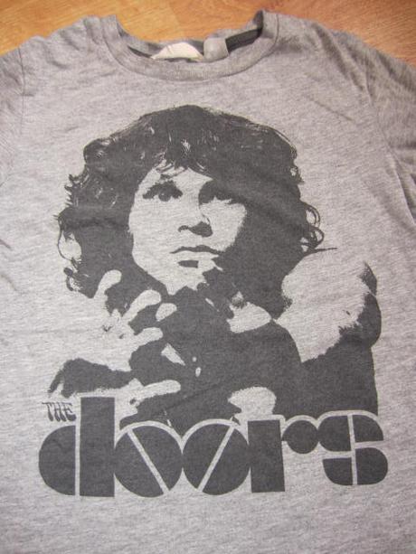 Tričko the doors, h&m,110