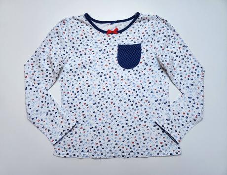 Květované pyžamo s dlouhým rukávem vel. 140-146, george,146