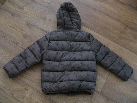 Zimní bunda, vel.128/134, pěkný stav, podšitá flís, 128