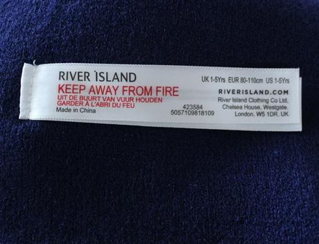 Čepice vel. 1 - 5 let, river island,92
