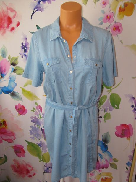 Dámské šaty z tenké letní džínoviny vero moda, vero moda,l