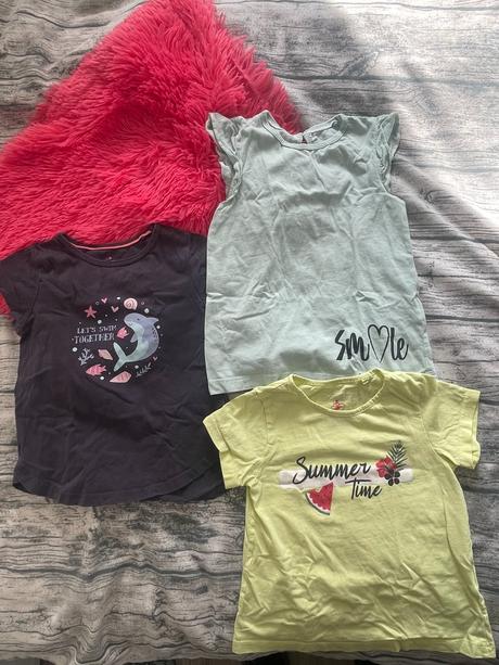 3x dívčí triko lupilu 98/104, lupilu,98