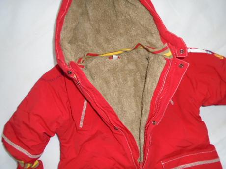 Kombinéza kožíšek vel 74 12 m, 74