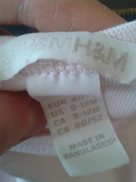 Triko h&m světle růžové pro holku vel. 80, h&m,80