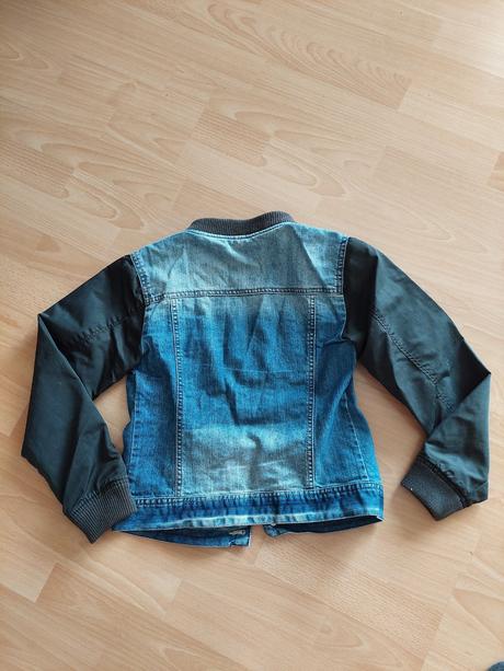 Riflová bunda zn. benetton, benetton,134