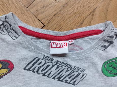 Triko krátký rukáv 116 marvel, marvel,116