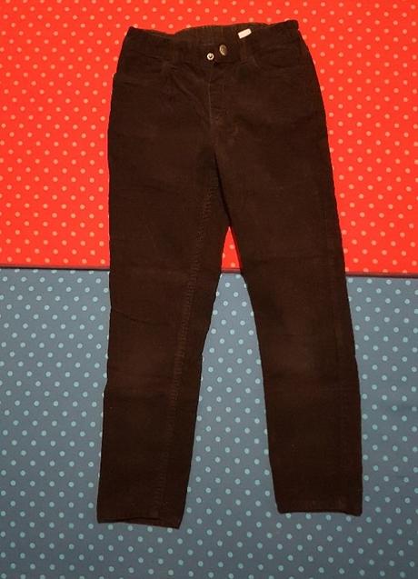 Manžestráky černé, 140, l.o.g.g.,140