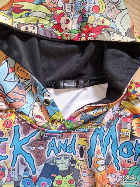 Mikina rick and morty yeezzi, m
