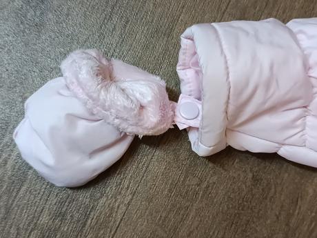 Kojenecká dívčí zimní kombinéza babaluno,vel.62/68, babaluno,62