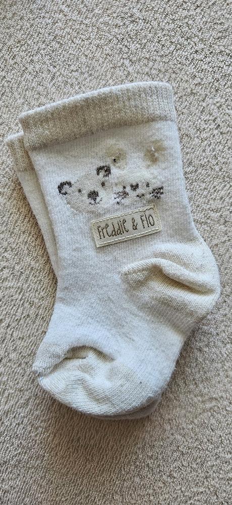 4x kojenecké ponožky, ponožtičky, f&f,17