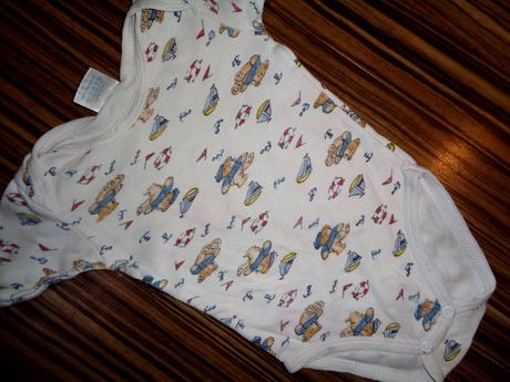 Bílé bavlněné body s lodičkami, 86