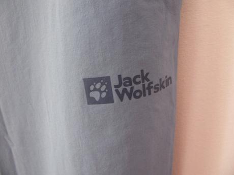 Turistické volnočasové ultra tenké pružné kalhoty, jack wolfskin,xl