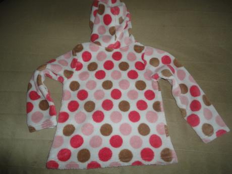 Bezva fleec mikina peppina, vel. 5-6 let, george,110