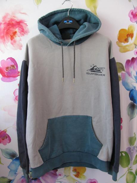 Chlapecká, pánská mikina s kapucí, quiksilver,s