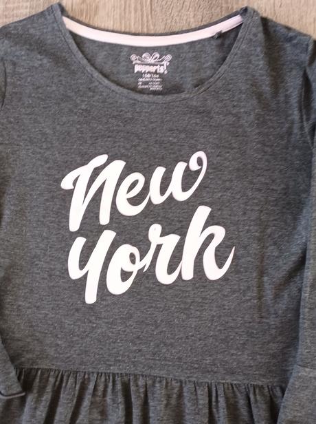 Šedé šaty 3/4 rukáv pepperts, pepperts,158